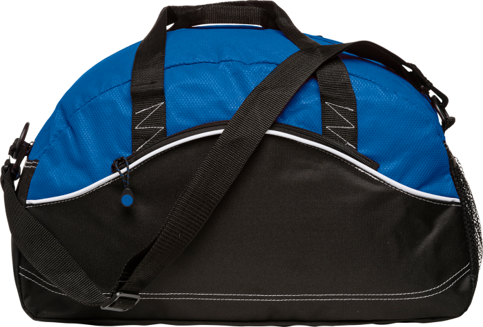 Clique - Basic Sports Bag - Sort & royal blå