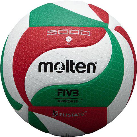 Molten - V5M5000 Volleyball - hvid & rød